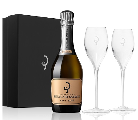 Billecart-Salmon Brut Rose NV 37.5cl (half bottle) - Glass Pack