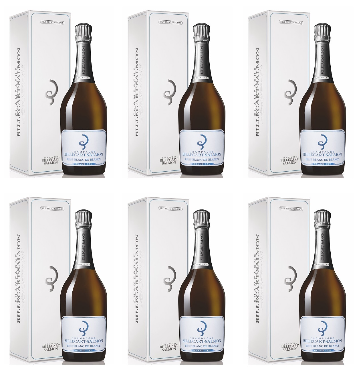 Billecart-Salmon Blanc de Blancs Grand Cru 6 x 75cl - CASE DEAL (Gift Box)