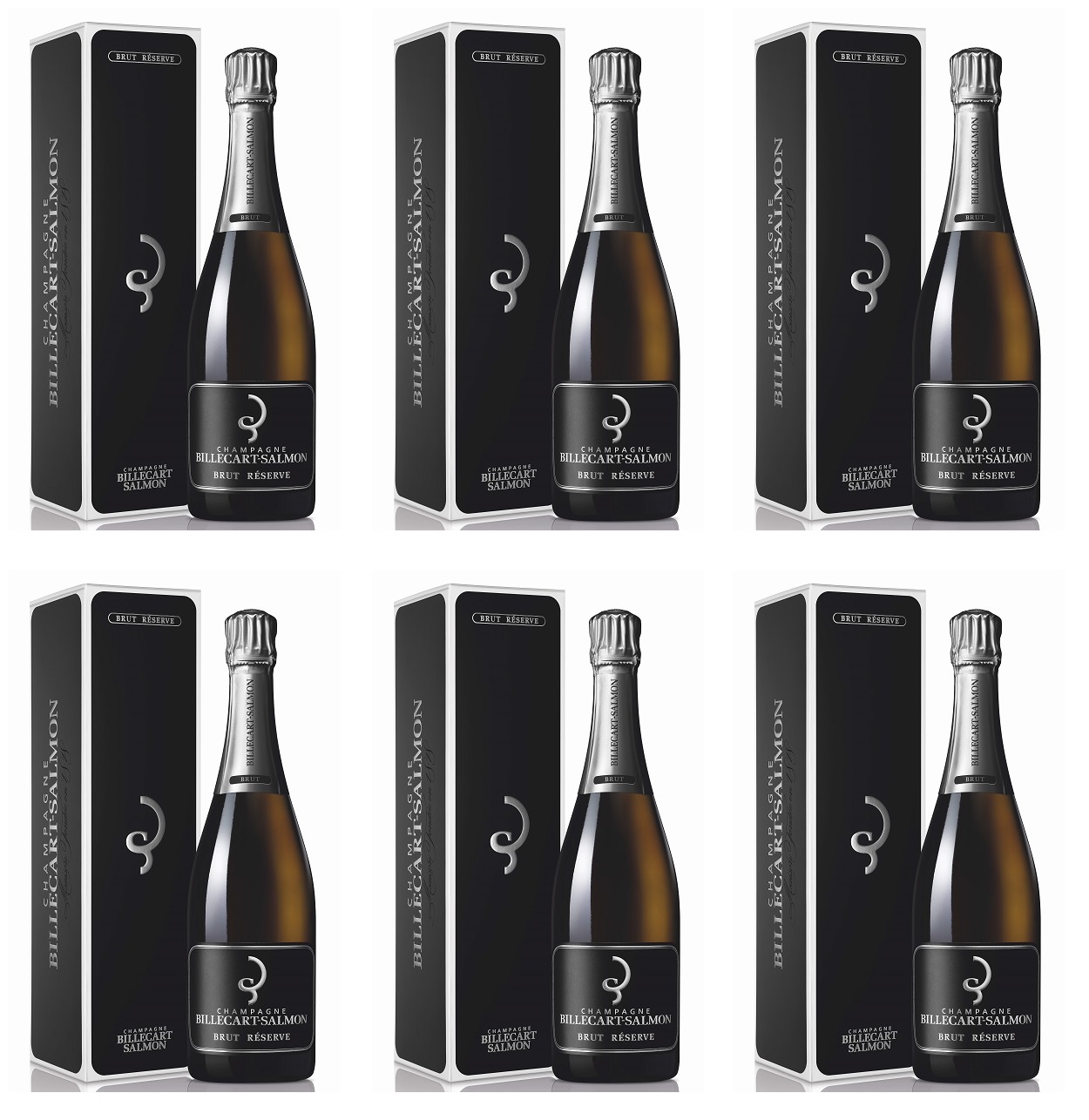 Billecart-Salmon Brut Reserve 6 x 75cl - CASE DEAL (Gift Box)