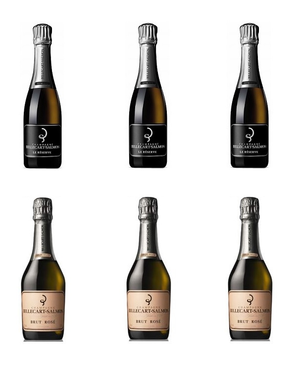 Billecart-Salmon Champagne Half Bottles Mixed Case (6 x 37.5cl)
