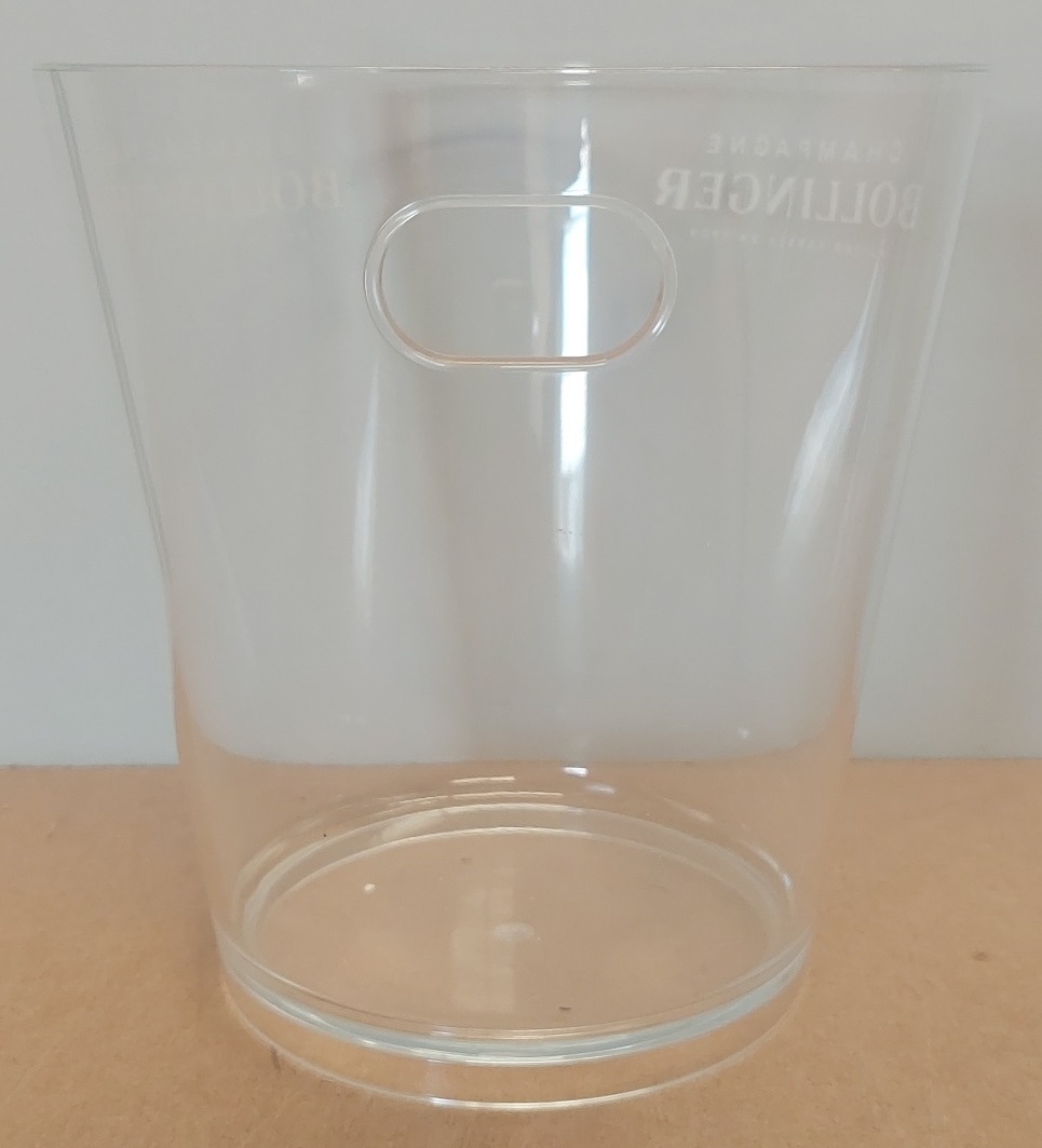 Bollinger Perspex Ice Bucket Limited Edition