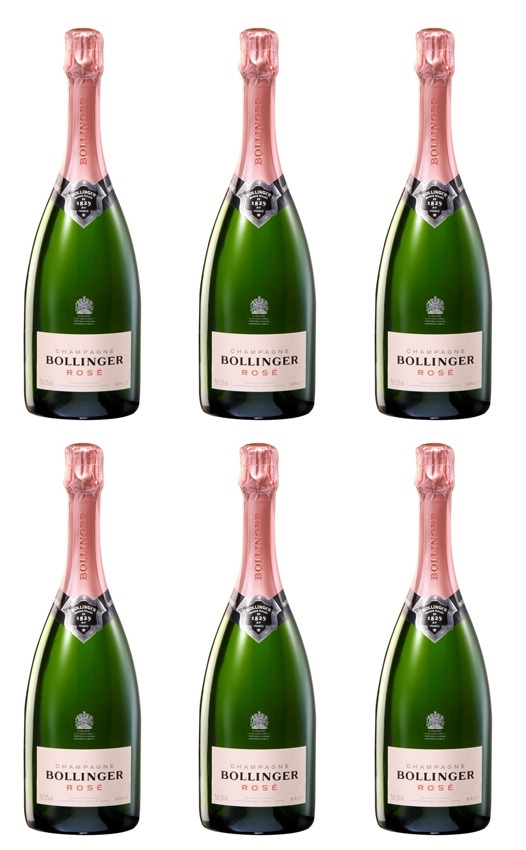 Bollinger Rose 6 X 75cl - CASE DEAL
