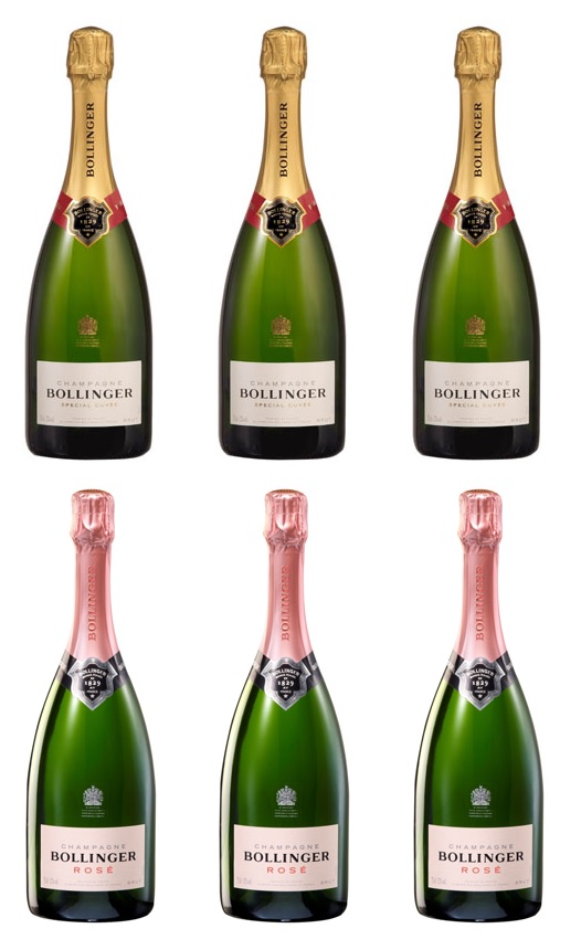 Bollinger Champagne NV Mixed Case (6 x 75cl)