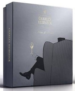 Charles Heidsieck Blanc de Blancs NV 75cl - Armchair Glass Pack