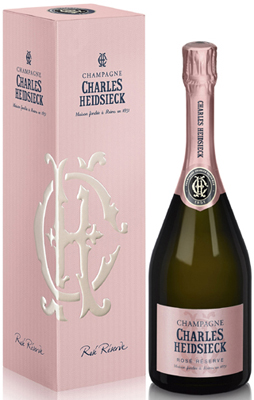 Charles Heidsieck Rose Reserve NV 75cl in Gift Box