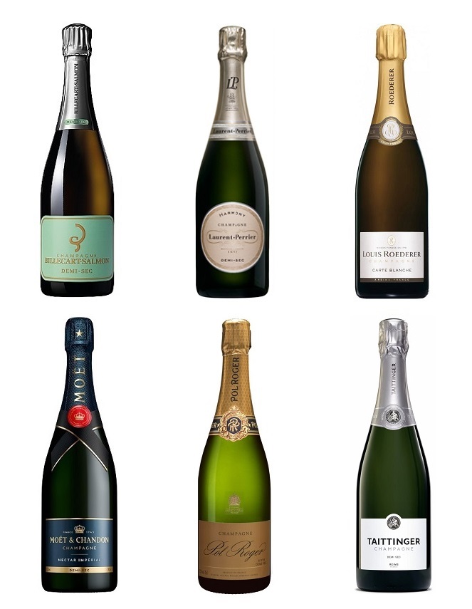 Demi-Sec Champagne Mixed Case (6 x 75cl)