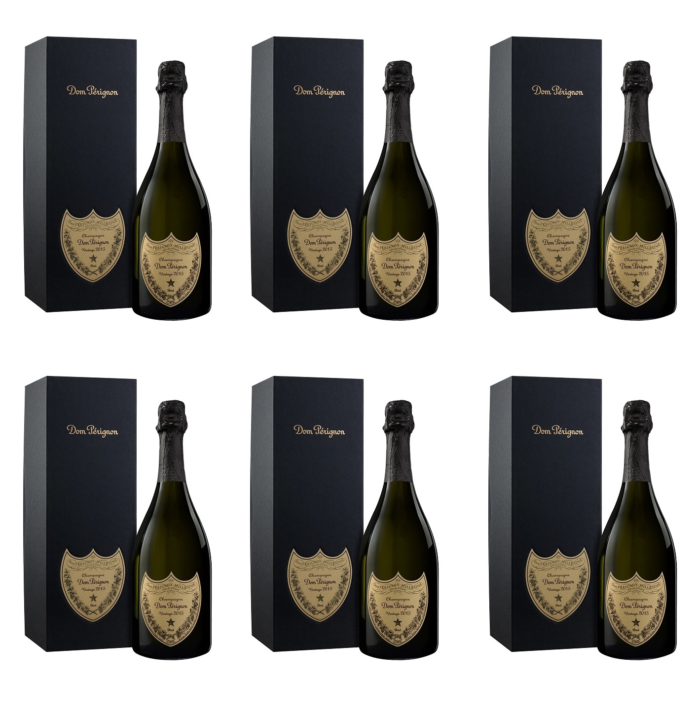 Dom Pérignon Vintage 2015 in Gift Box 6 x 75cl - CASE SALE