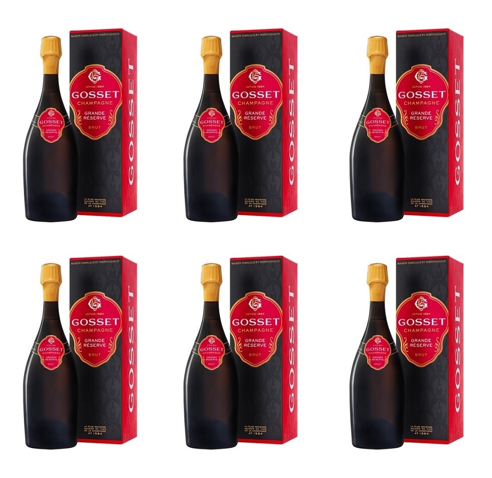 Gosset Grande Reserve 6 X 75cl - CASE DEAL