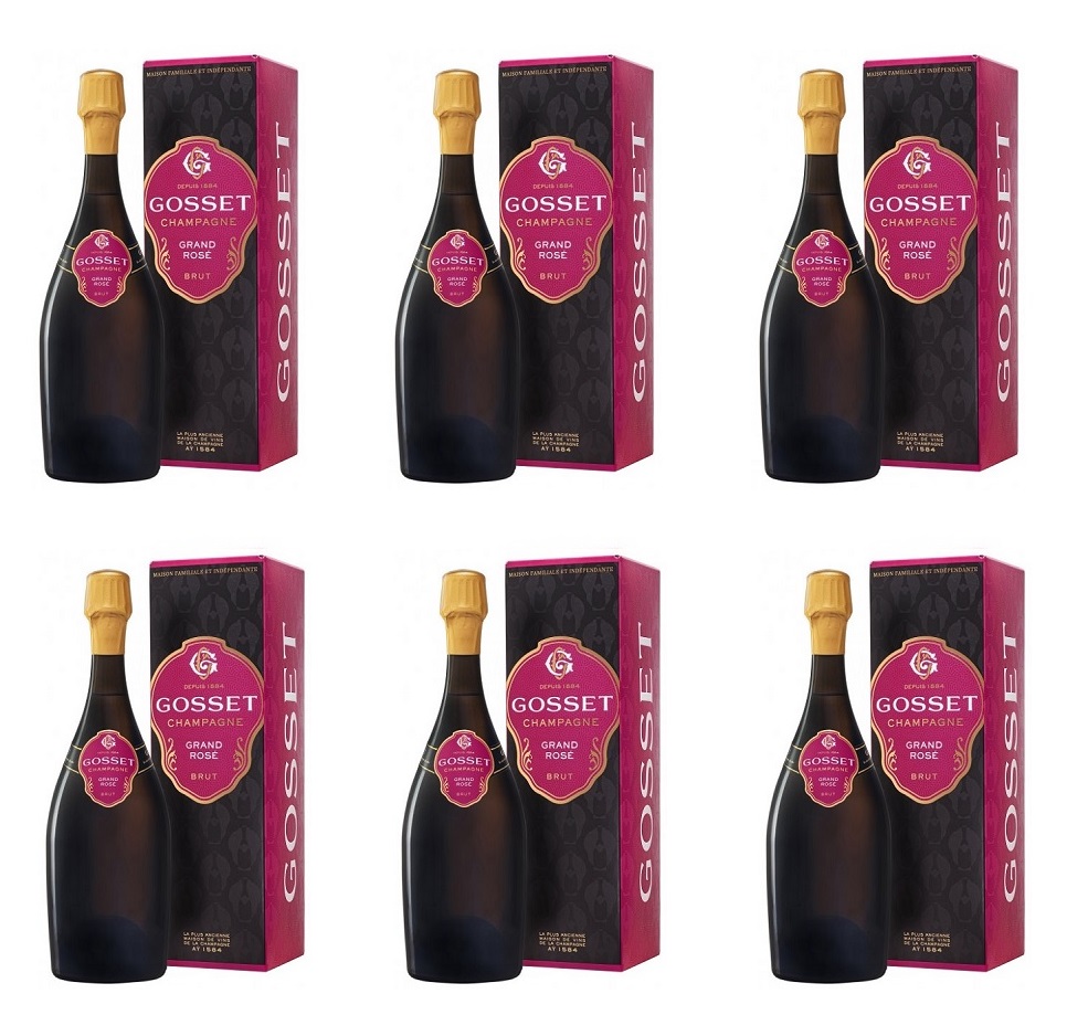 Gosset Grand Rose 6 X 75cl - CASE DEAL
