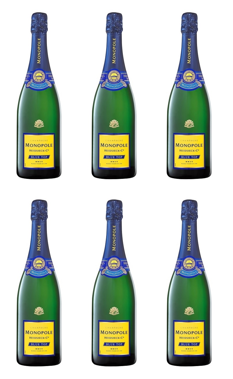 Heidsieck & Co. Monopole Blue Top Brut NV 6 X 75cl - CASE DEAL