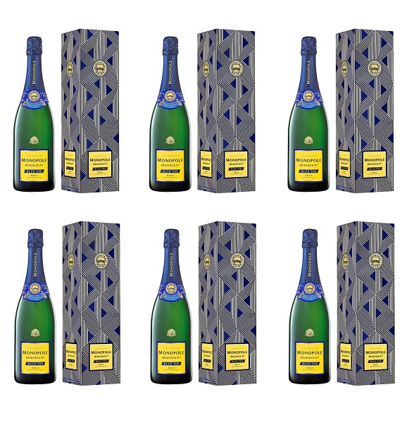 Heidsieck & Co. Monopole Blue Top Brut 6 X 75cl - CASE DEAL (Gift Box)