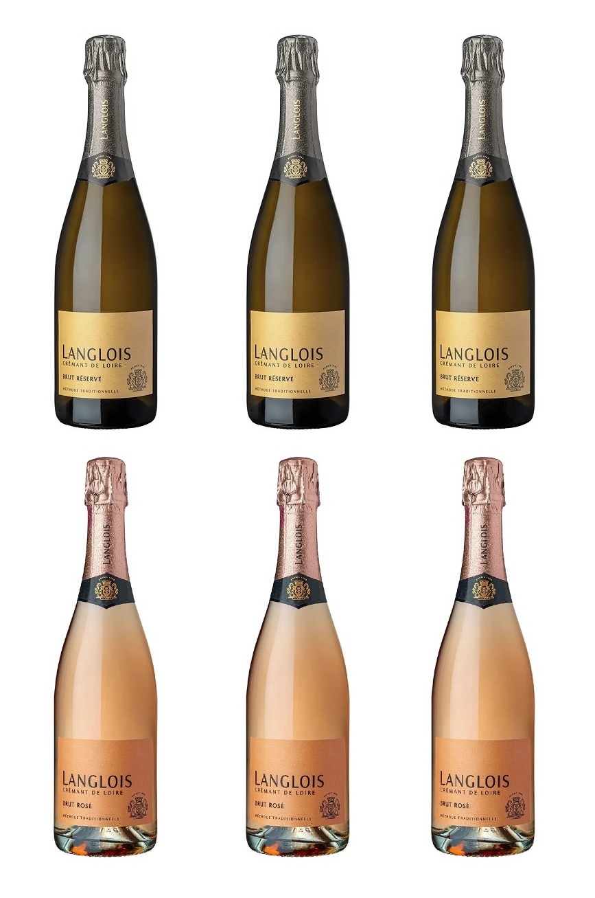 Langlois Chateau Cremant de Loire Mixed Case (6 X 75cl)