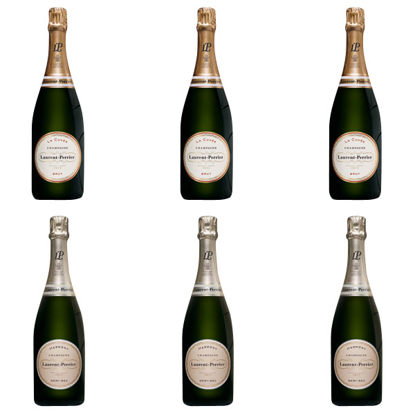 Laurent-Perrier Champagne Mixed Case (6 x 75cl)