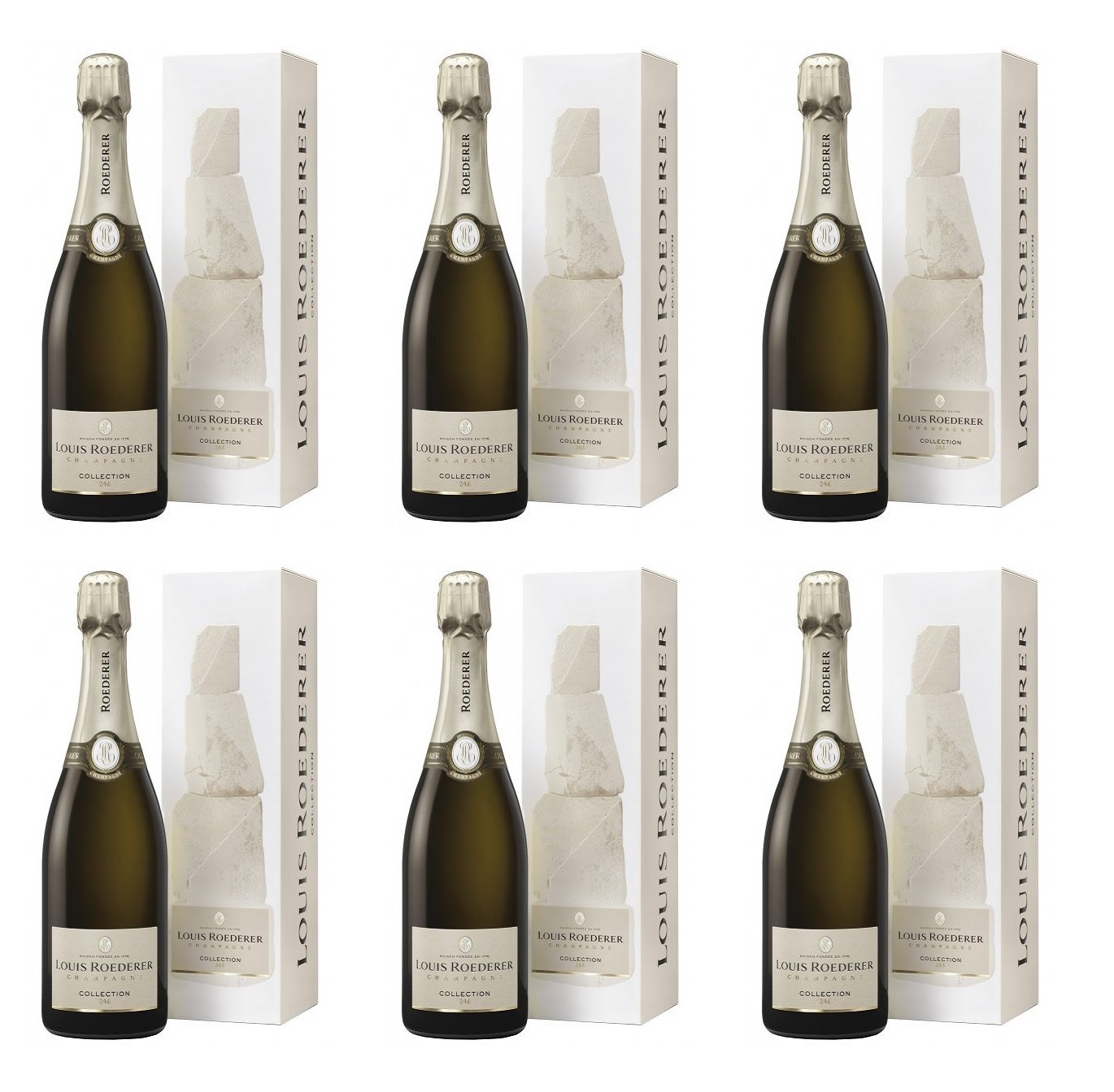 Louis Roederer Collection 246 6 X 75cl - CASE DEAL