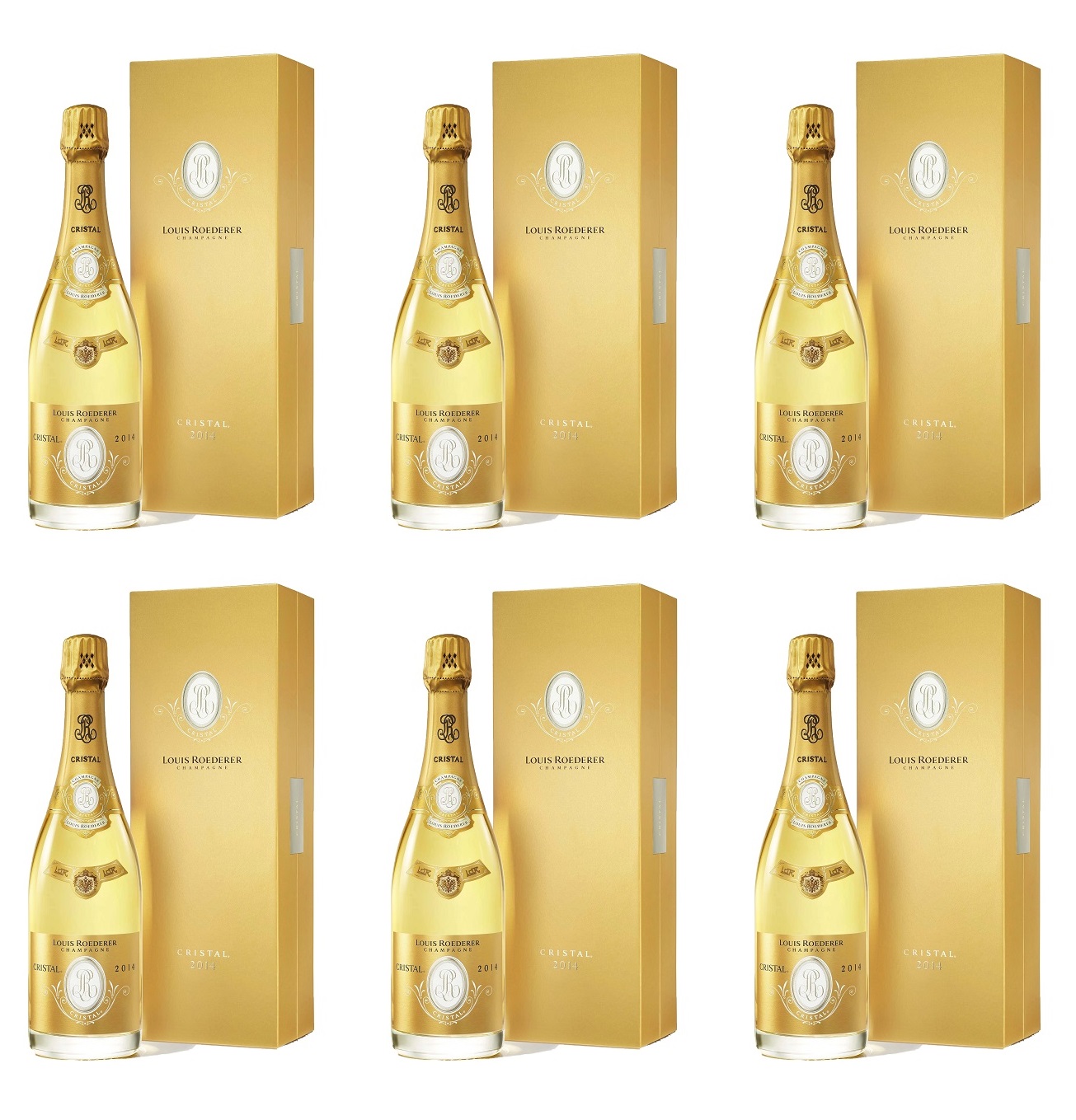 Louis Roederer Cristal 2014 6 x 75cl - CASE SALE