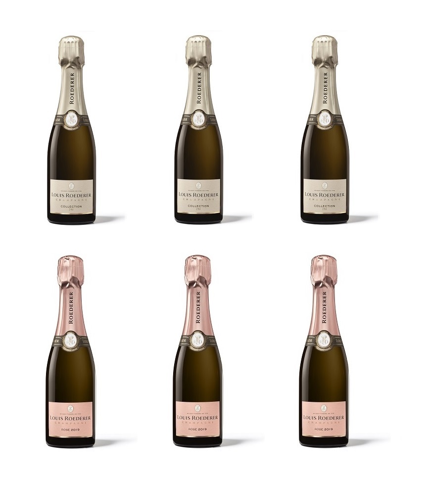 Louis Roederer Half Bottles Mixed Case (6 x 37.5cl)
