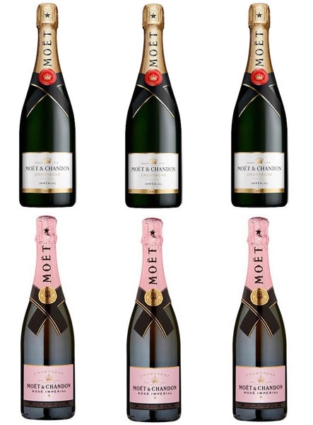 Moet & Chandon Mixed Case (6 x 75cl)