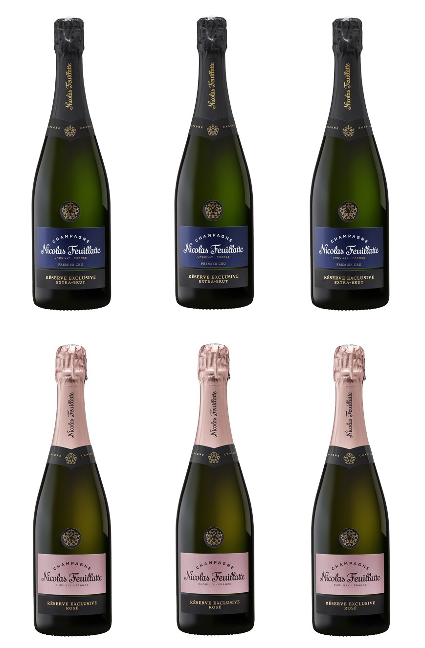 Nicolas Feuillatte Champagne Mixed Case (6 x 75cl)