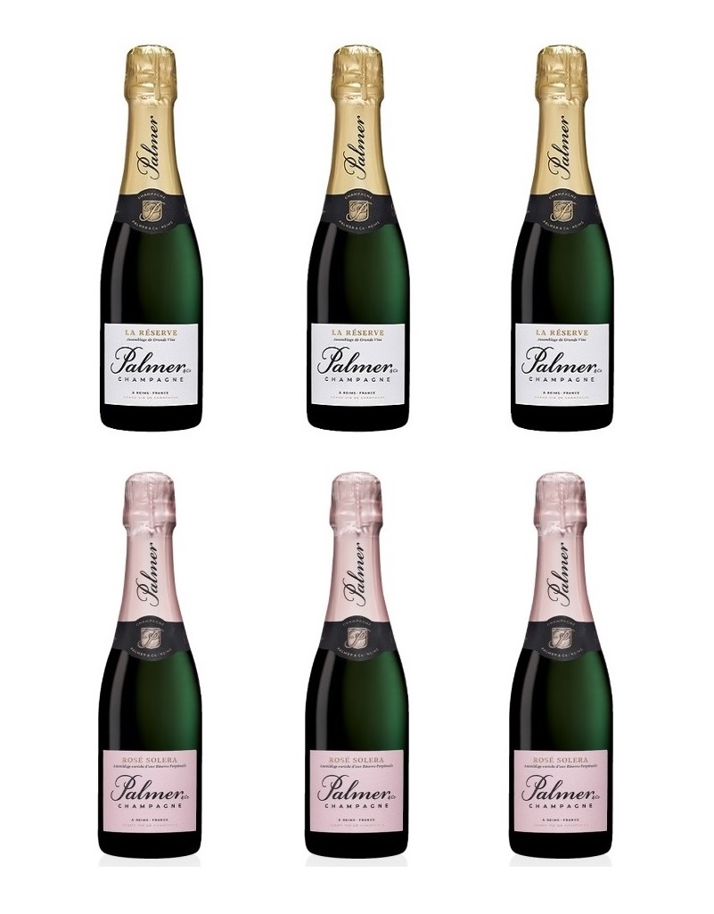 Palmer & Co Half Bottles Mixed Case (6 x 37.5cl)