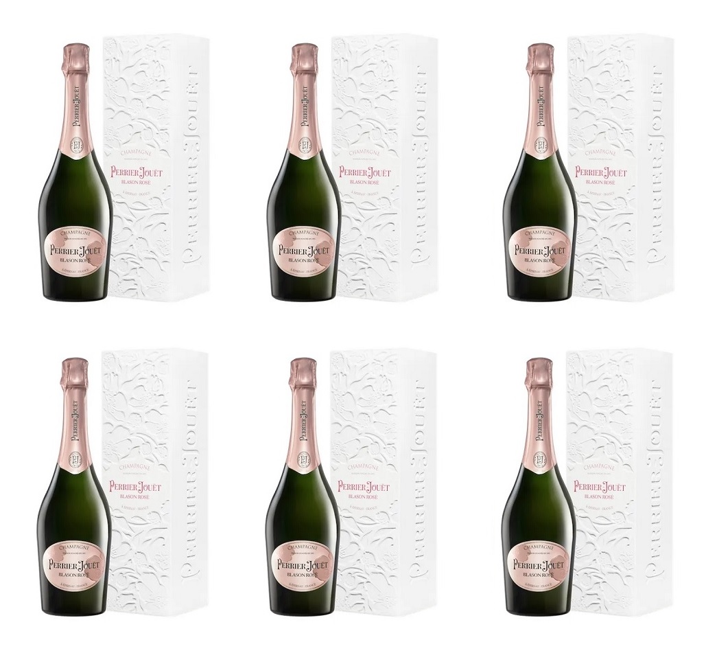 Perrier-Jouet Blason Rose 6 X 75cl - CASE DEAL