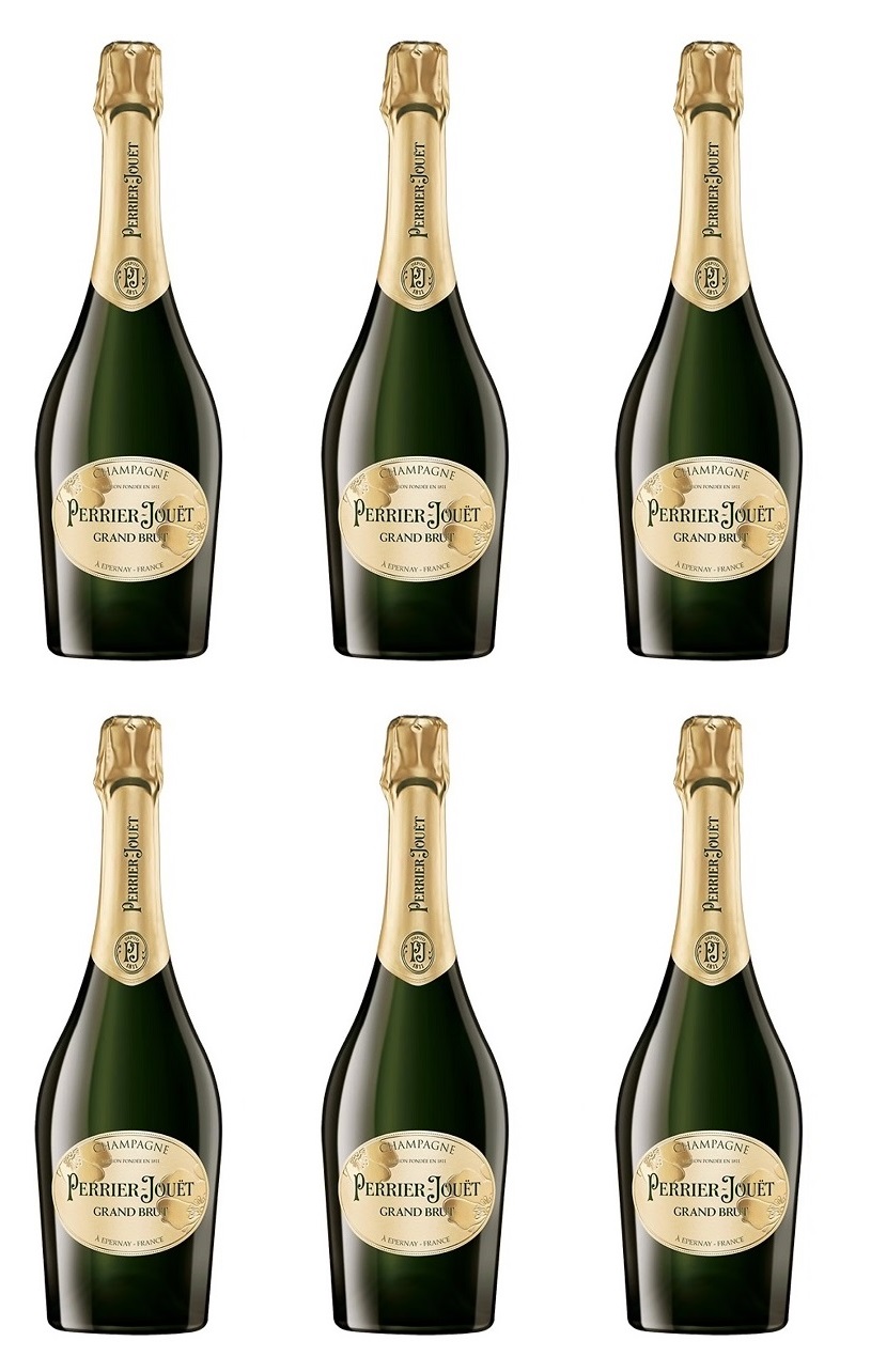 Perrier-Jouet Grand Brut 6 X 75cl - CASE DEAL
