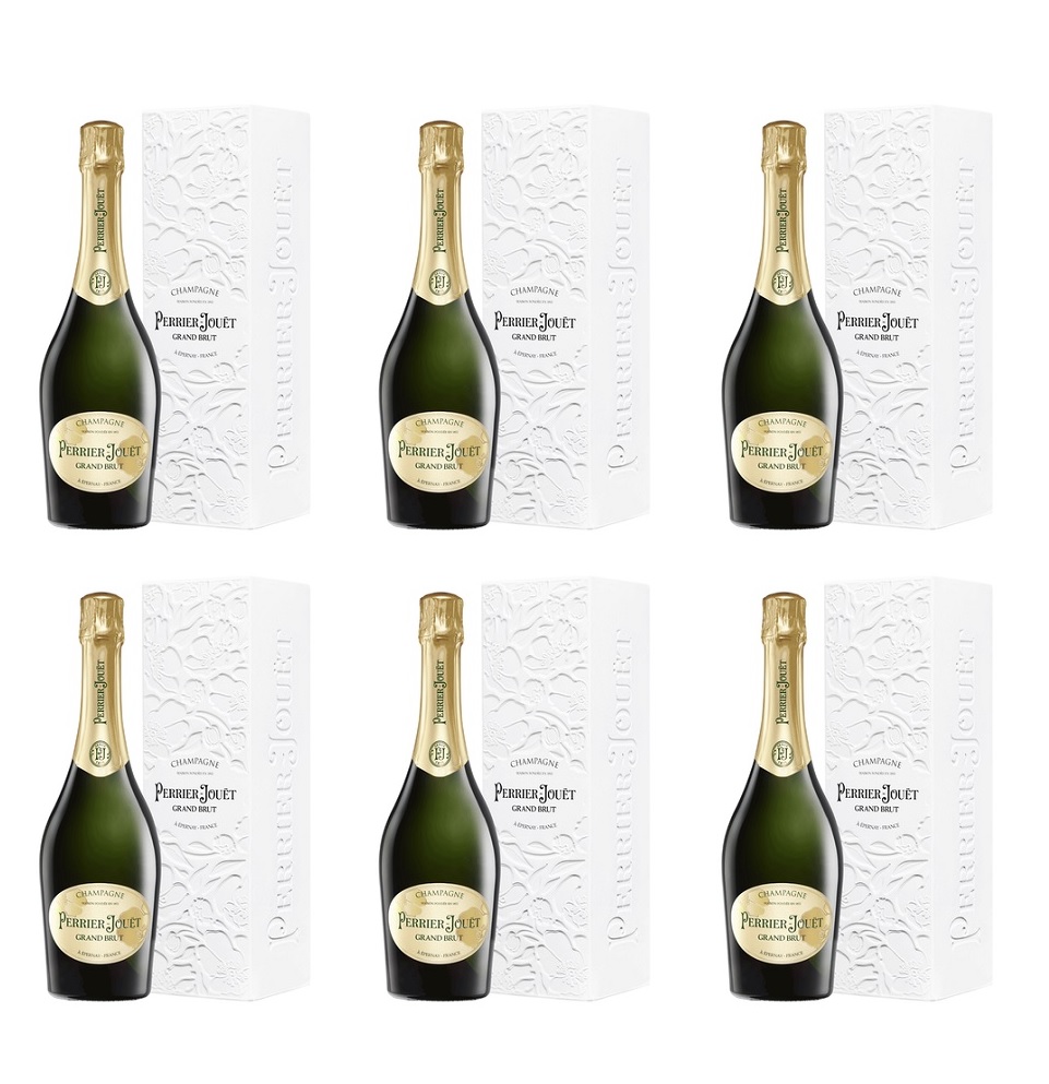 Perrier-Jouet Grand Brut NV 6 X 75cl - CASE DEAL