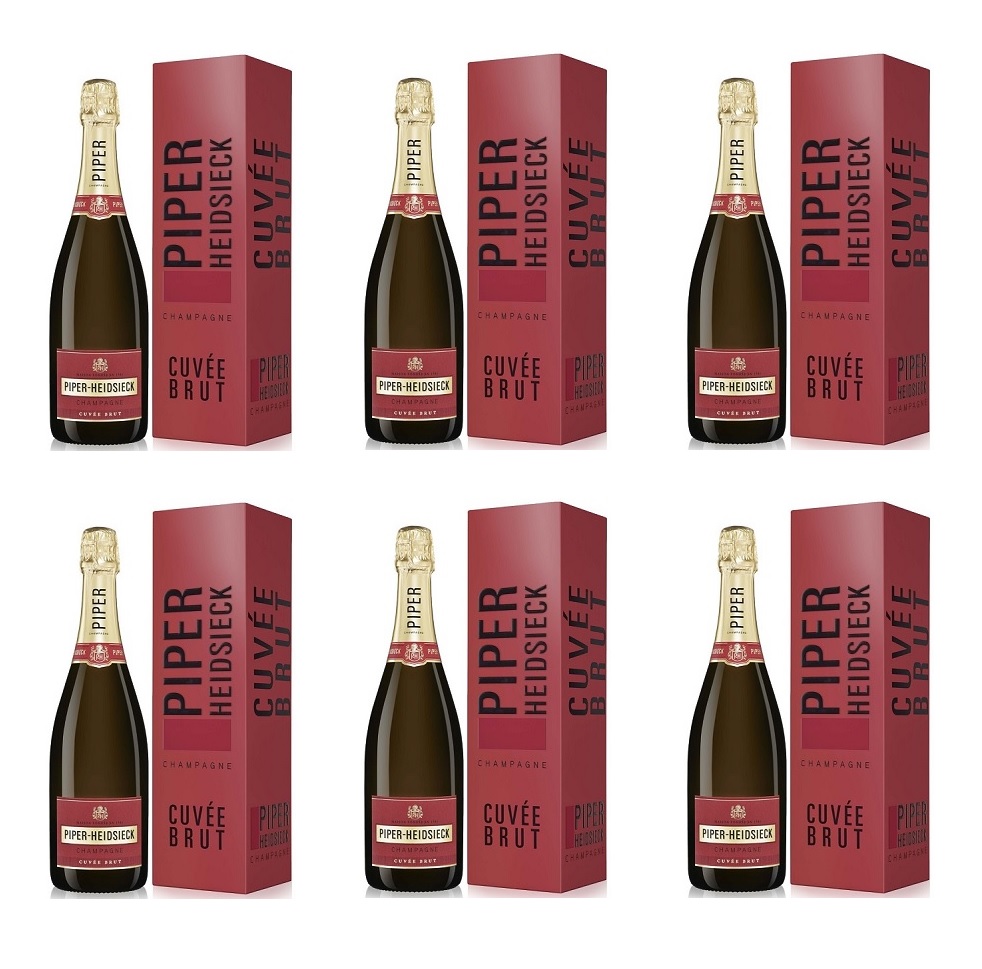 Piper-Heidsieck Cuvée Brut 6 X 75cl - CASE DEAL