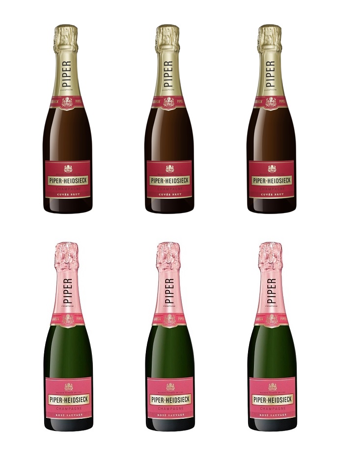Piper-Heidsieck Half Bottles Mixed Case (6 x 37.5cl)