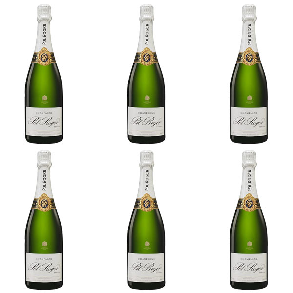 Pol Roger Brut Reserve NV 6 X 75cl - CASE DEAL