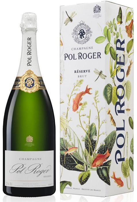 Pol Roger Brut Reserve NV Magnum (1.5 ltr) in Gift Box