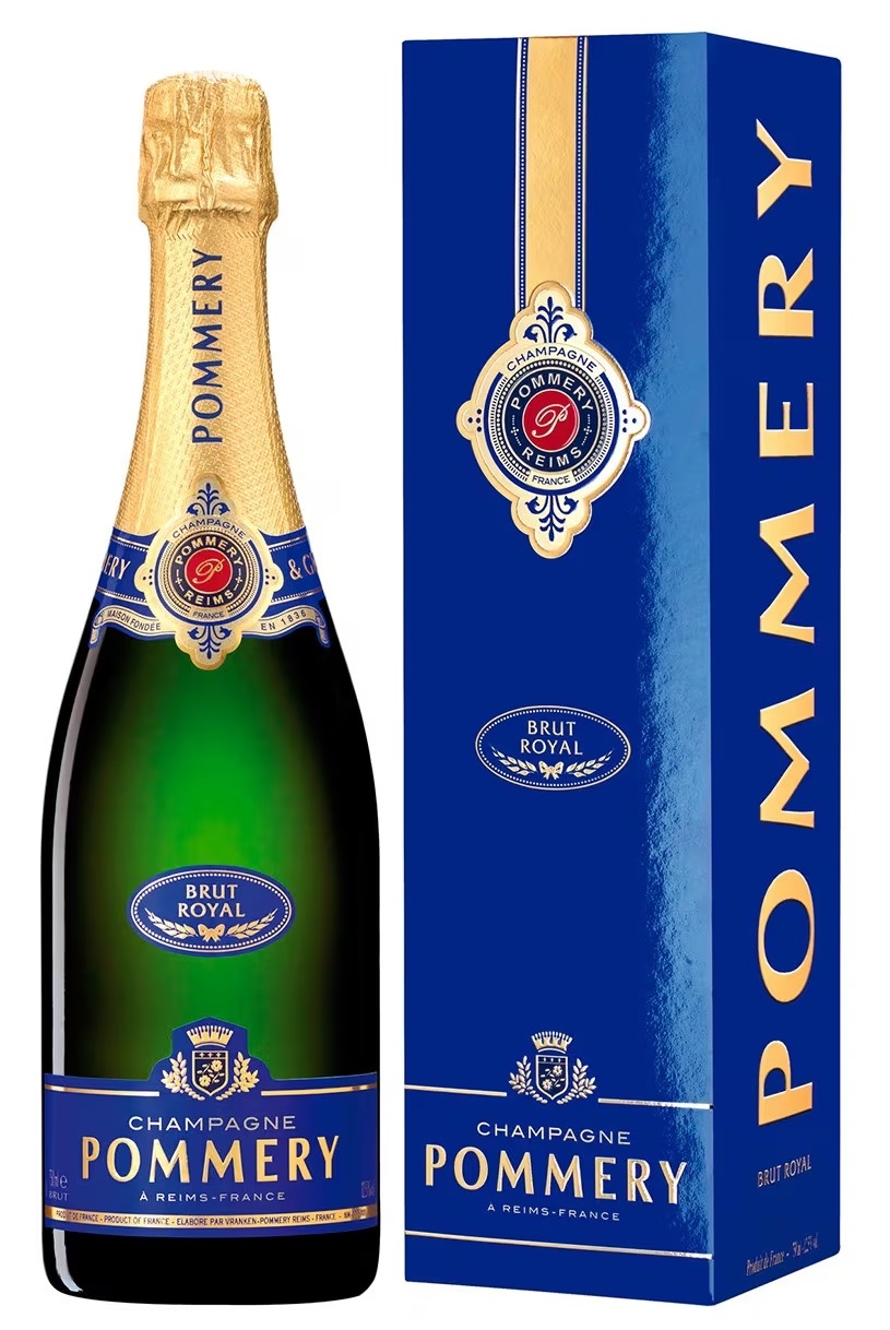Pommery Brut Royal NV 75cl in Gift Box