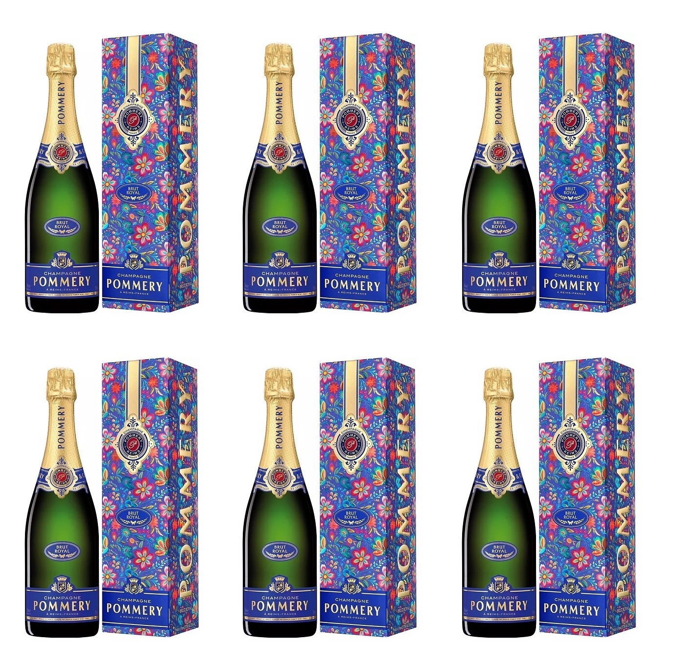 Pommery Brut Royal 6 x 75cl - CASE DEAL