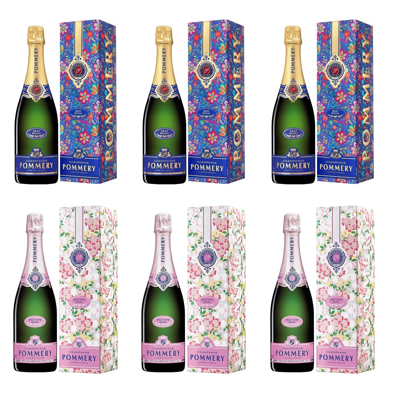 Pommery Champagne Mixed Case (6 x 75cl)