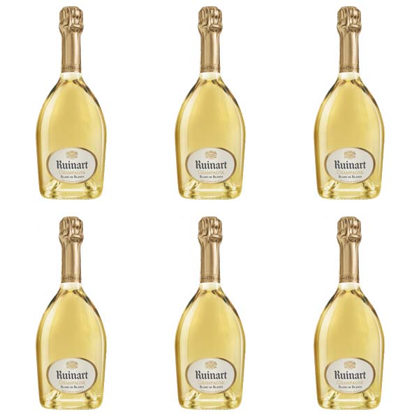 Ruinart Blanc de Blancs NV 6 X 75cl - CASE DEAL