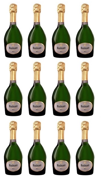 Ruinart Brut NV 12 X 37.5cl (half bottles) - CASE DEAL