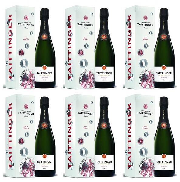 Taittinger Brut Reserve 6 X 75cl - CASE DEAL