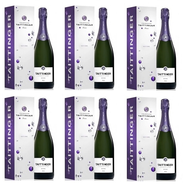 Taittinger Nocturne Sec 6 X 75cl - CASE DEAL