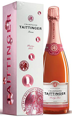Taittinger Prestige Rose NV 75cl in Gift Box