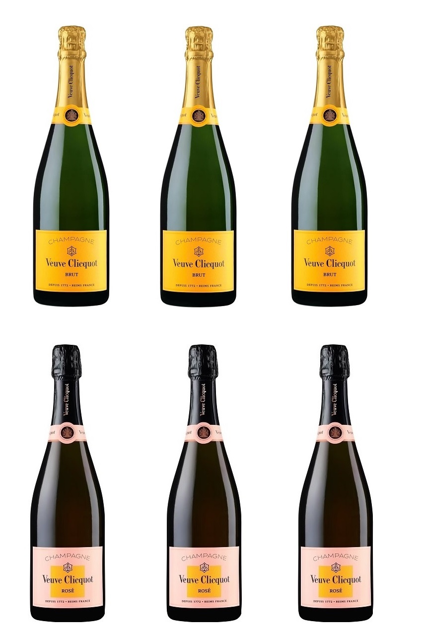 Veuve Clicquot Mixed Case 6 x 75cl