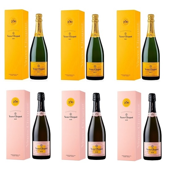 Veuve Clicquot Mixed Case (6 x 75cl)